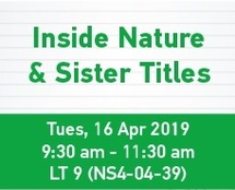 Invitation from NTU Library: Nature Publishing Talk